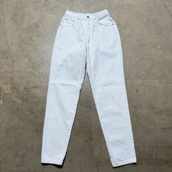 Vintage Levi’s 900 Series White Denim Jeans Size 10 Women’s Measure 26x30 - Picture 2 of 13